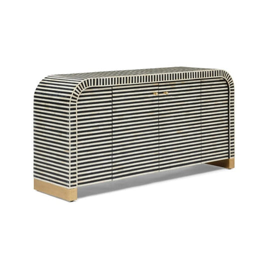 Leen Cabinet - Black Bone Inlay