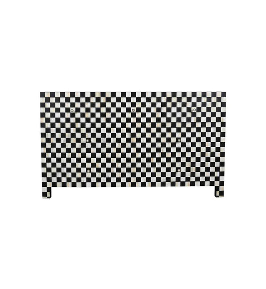 Mae Chest of Drawers - Black Bone Inlay