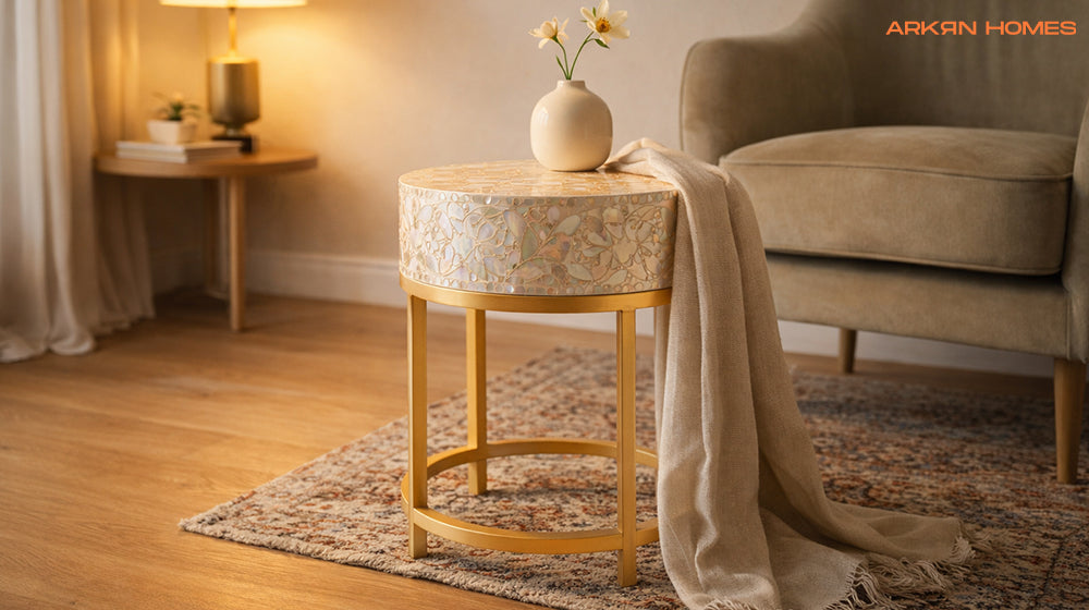 Mother of Pearl Stool