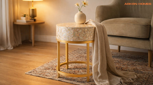 Mother of Pearl Stool