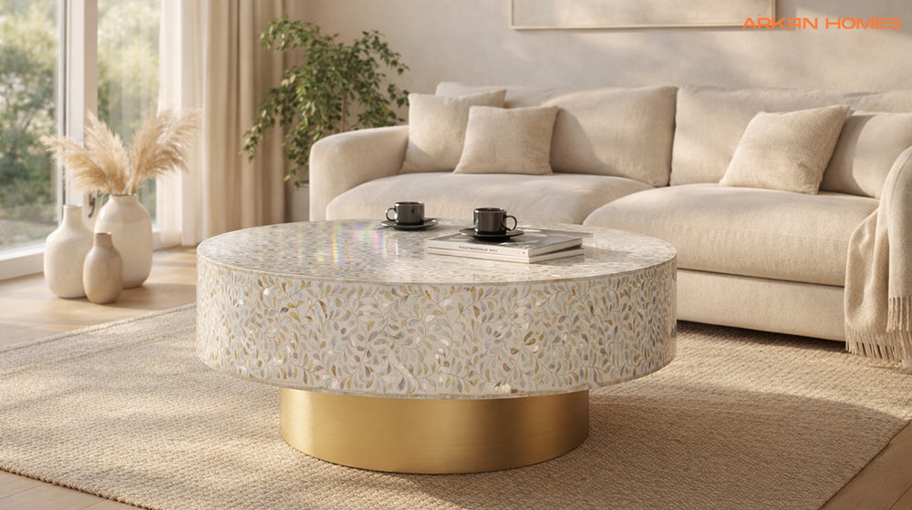 Vero mother of pearl coffee table