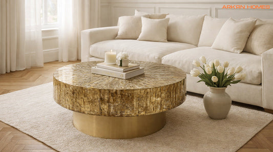 mother of pearl coffee table UK