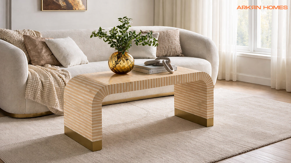 bone inlay table