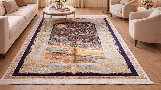 large silk rugs