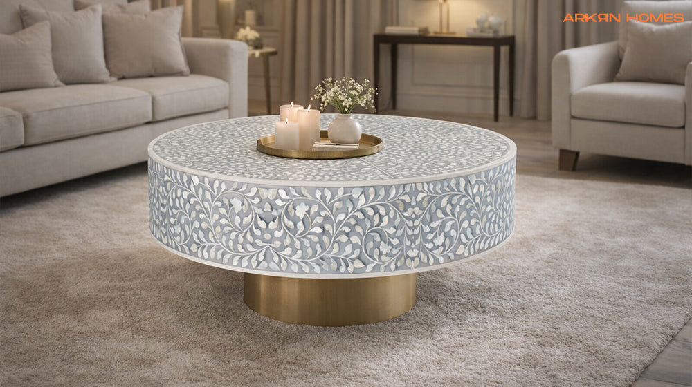 mother-of-pearl coffee table UK