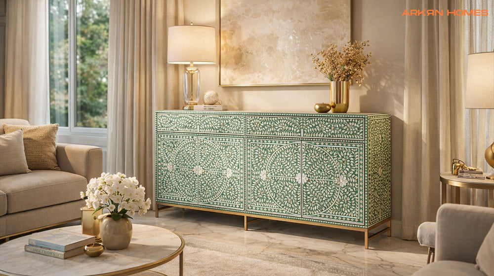 mother-of-pearl furniture