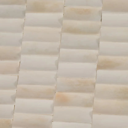 Bone carved coffee table detail