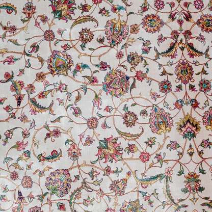 Haren silk rug central dancer