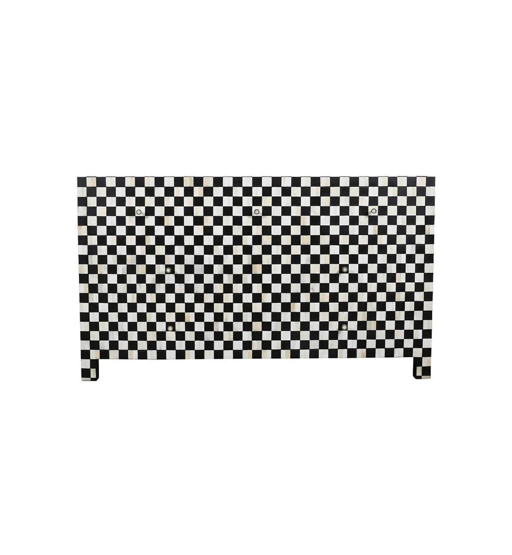 Mae Chest of Drawers - Black Bone Inlay 
