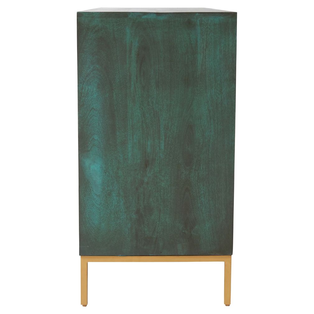 Moon Cabinet Green mother of pearl by Arkrn homes