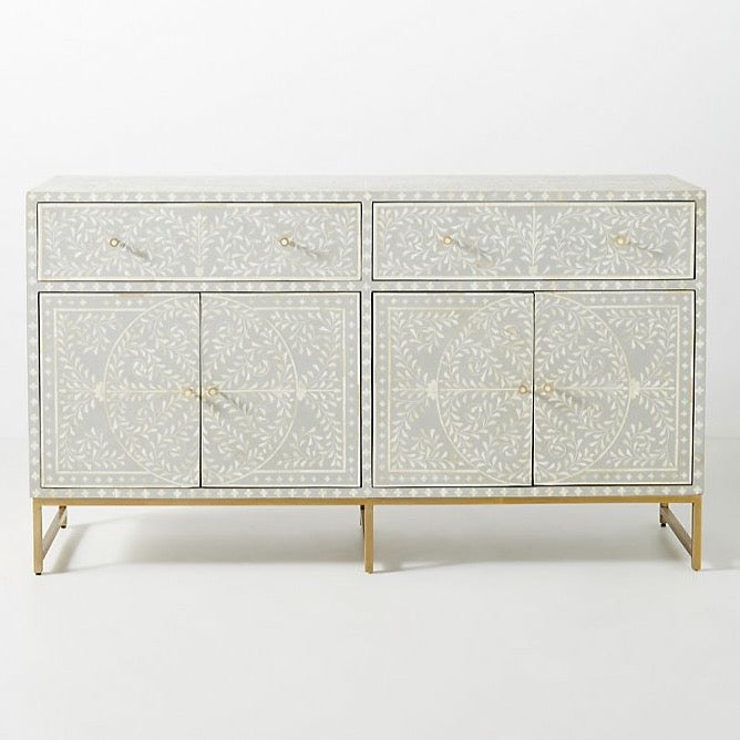 Navi cabinet grey bone inlay by arkrn homes