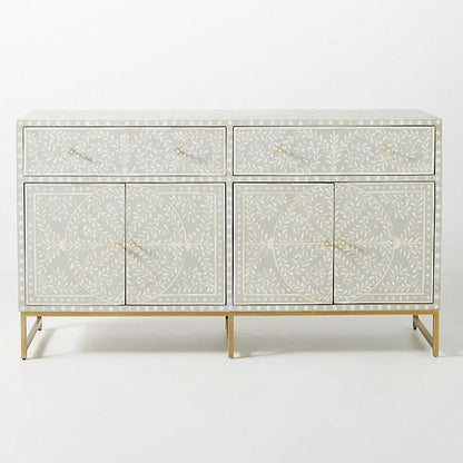 Navi cabinet grey bone inlay by arkrn homes