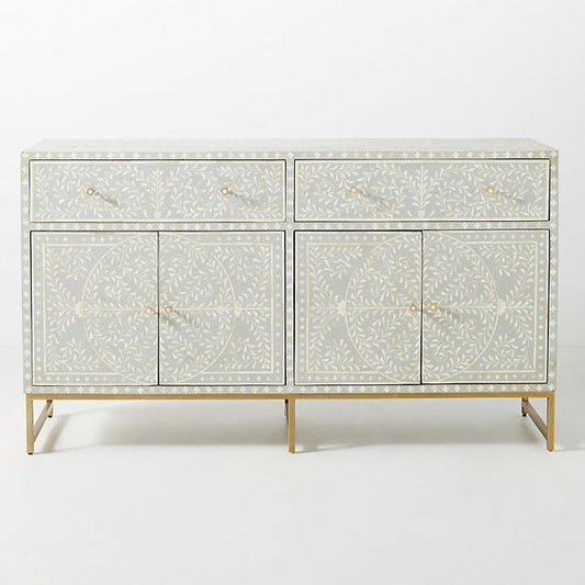 Navi cabinet grey bone inlay by arkrn homes