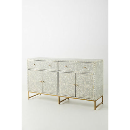 Navi cabinet grey bone inlay by arkrn homes