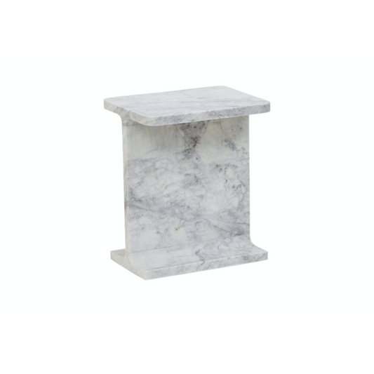Raive Marble Side Table by Arkrn Homes