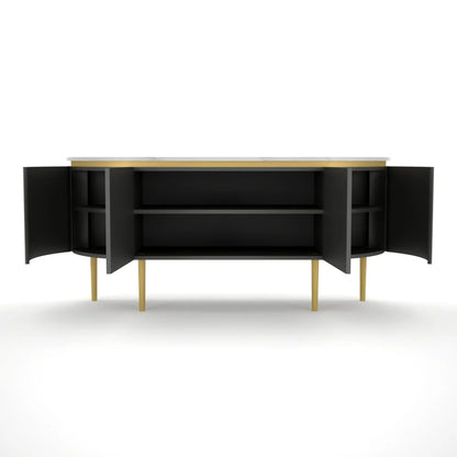 Saphed Bone Inlay Sideboard by Arkrn Homes