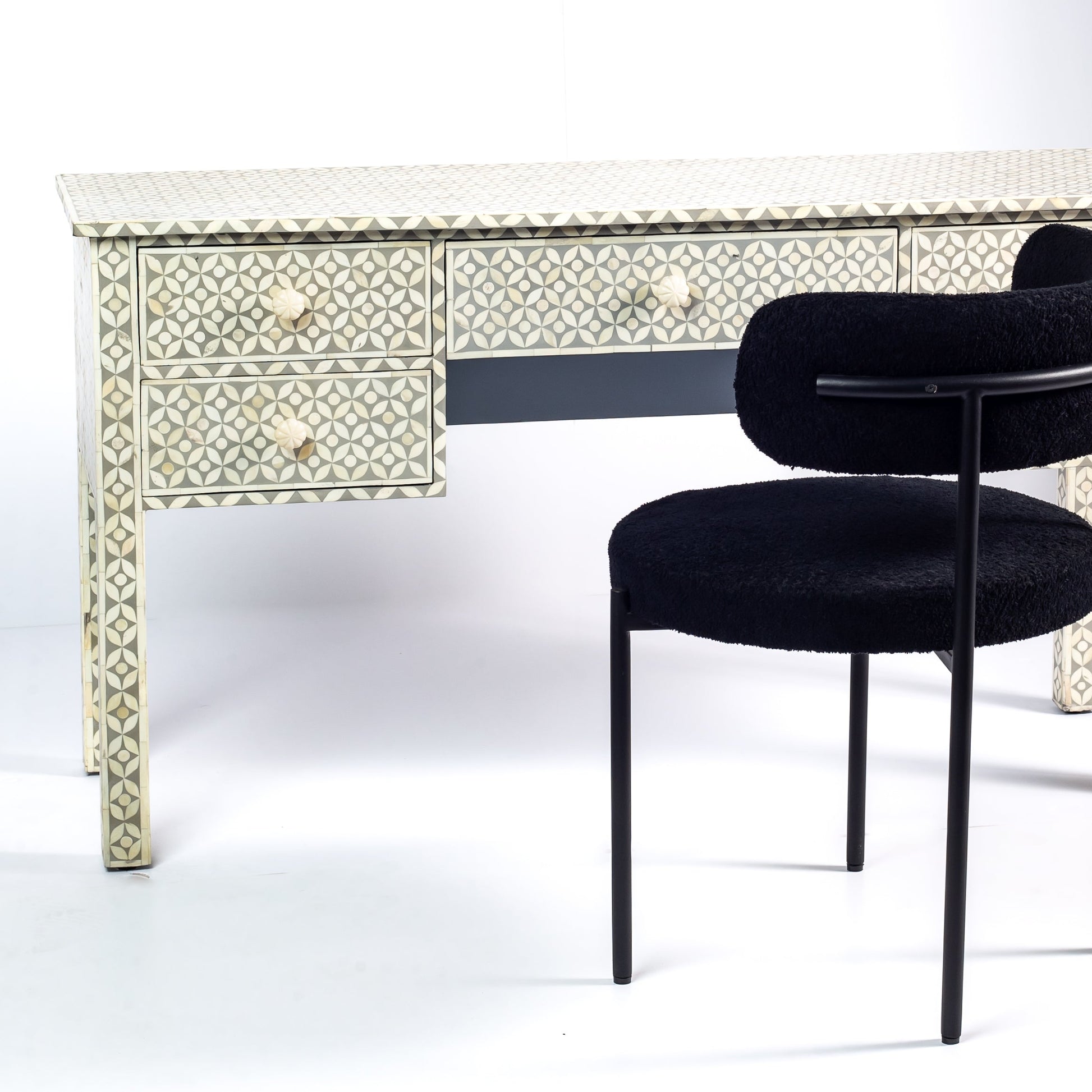 Top Aero Console Grey Bone Inlay