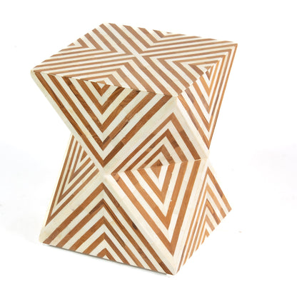 Topaz_Side_Table_Brown_Bone_Inlay