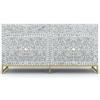 Vero Cabinet in grey mother of pearl by Arkrn Homes