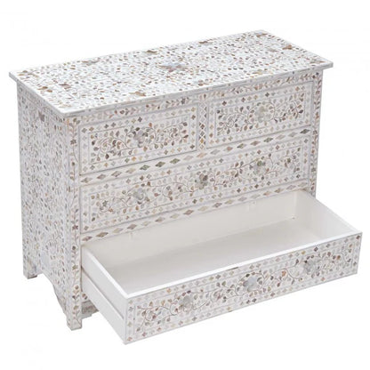 Vero Mother of Pearl Chest of Drawers 1